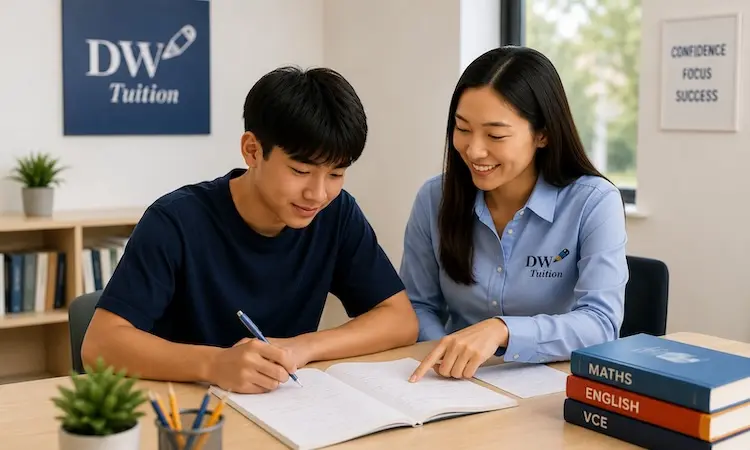 maths tutoring at the DW Tuition school