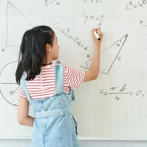 student learning maths
